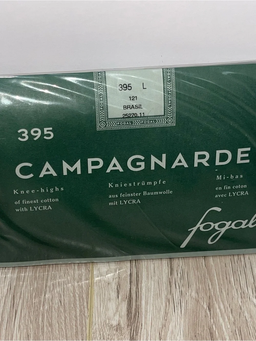 Campagnarde Knee-Highs in Brasil Size L